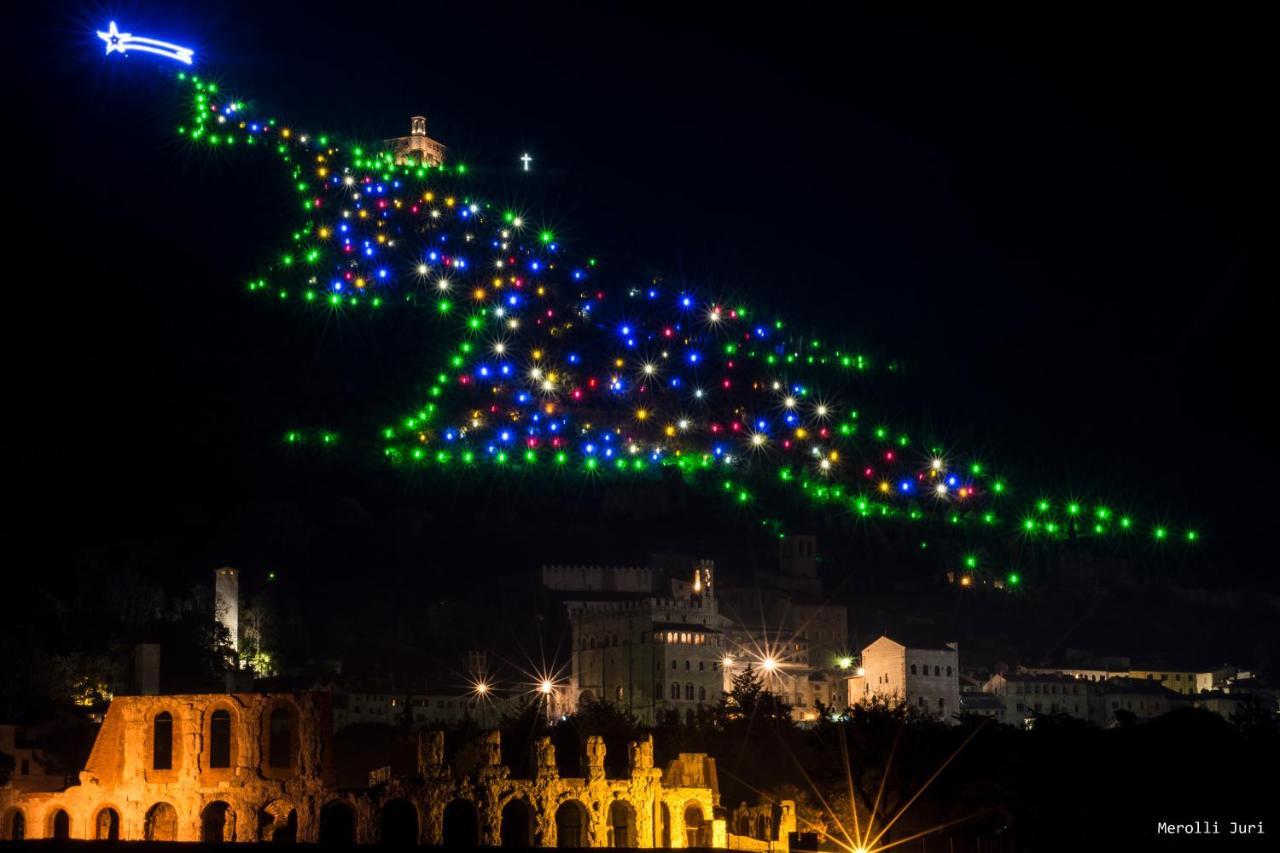 Apartmán Dimora Casina Dell'Abbondanza Gubbio Exteriér fotografie