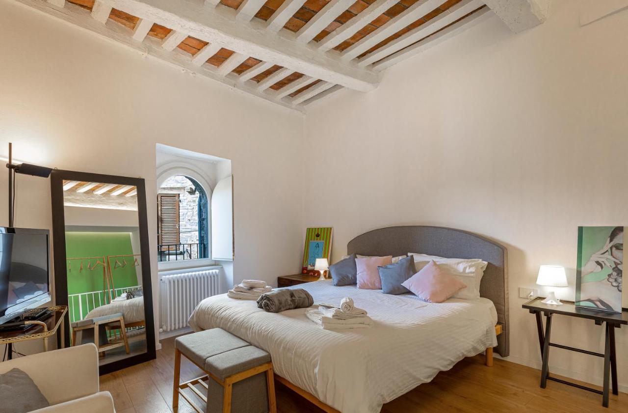 Apartmán Dimora Casina Dell'Abbondanza Gubbio Exteriér fotografie